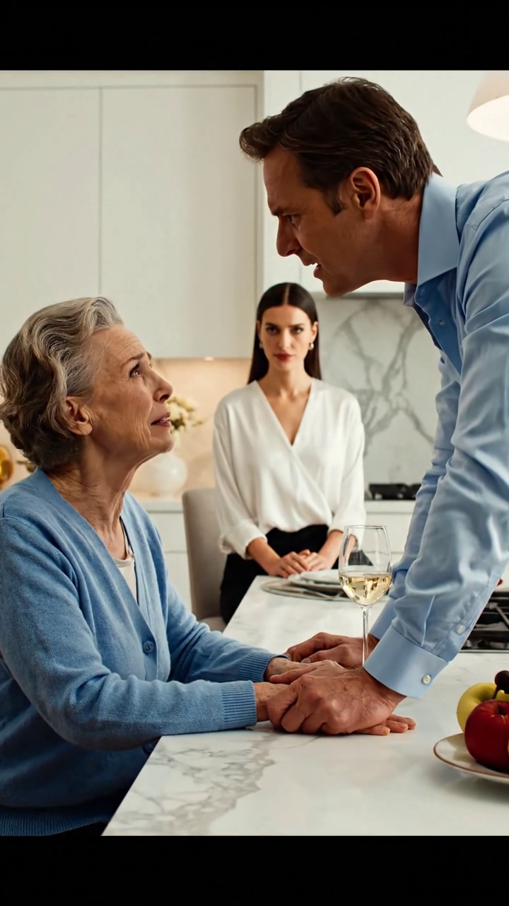 Ik ben een 68-jarige weduwe die dacht dat intrekken bij mijn zoon na het overlijden van mijn man zou voelen als familie, niet als afstand. Toen zei hij tijdens een rustig etentje: “Mam, je eet hier gratis”, terwijl er een document voor me werd neergelegd, alsof het een formaliteit was. Drie dagen later zorgde één kalme beslissing van mij ervoor dat iedereen in huis me heel anders aankeek.
