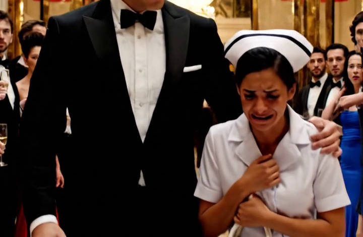 DOOR EEN SPOEDOPERATIE KOM IK TE LAAT AAN OP MIJN BRUILOFT. ZODRA IK BIJ DE POORT AANKWAM, blokkeerden meer dan twintig mensen van de kant van mijn man mijn weg en schreeuwden: “Mijn zoon is met iemand anders getrouwd, ga weg!” Maar ze wisten het niet…