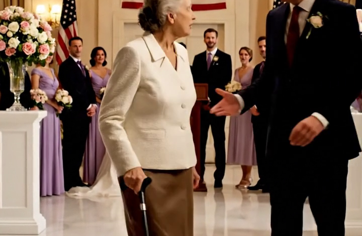 Ik ging naar de bruiloft van mijn kleindochter. Bij de ingang hield mijn zoon me tegen en zei: “Mam, je naam staat niet op de gastenlijst.” Er stonden tweehonderd gasten, en ze keken allemaal naar mij. Ik antwoordde: “Geeft niet, zoon.” Toen draaide ik me om, ging terug naar huis en belde mijn advocaat. De volgende ochtend werd er een brief rechtstreeks naar zijn huis gestuurd.