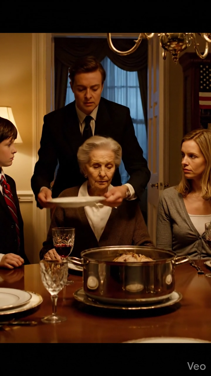 “Grandma, Please Don’t Eat That.” My Grandson Blurted It Out at Dinner. I Asked Why—He Only Whispered, “Please… Just Trust Me.”