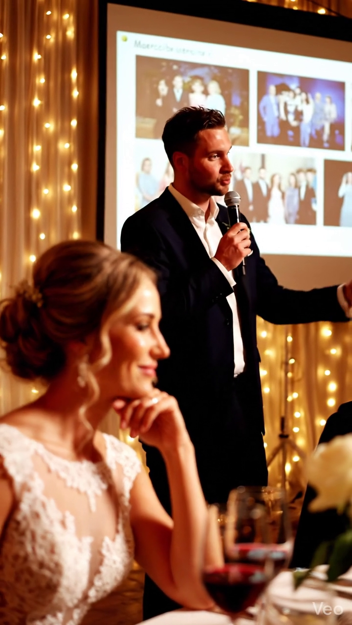 On my wedding day, my parents left two empty chairs in the front row and walked out in front of everyone, and four hours later my husband picked up a microphone and quietly turned the whole night into something none of us would ever forget