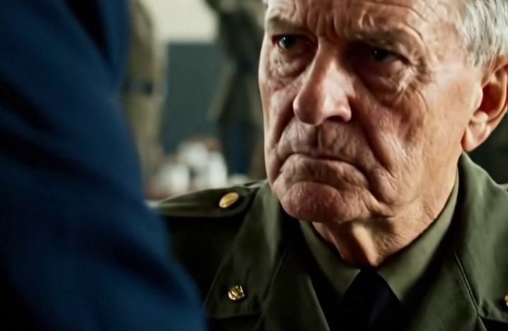 Personeel eiste de radio-handle van de oude man op — nadat hij “Phoenix One” riep, werd het muisstil in de hele zaal.