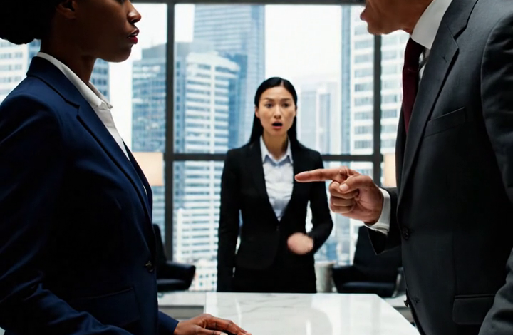 Mijn ouders hebben me jarenlang verstoten – tot mijn vader plotseling mijn advocatenkantoor in het centrum binnenliep, een map op het bureau smeet en zei: “Maak me vandaag nog managing partner… anders laat ik jullie sluiten.” Ik zei hem dat hij de eigenaar van het pand moest bellen en de luidspreker aan moest zetten. Hij glimlachte alsof hij al gewonnen had – totdat de stem aan de andere kant zei: “Ik heb op dit telefoontje gewacht.”