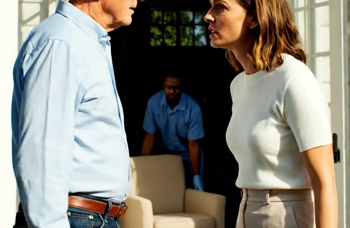 Om 3 uur ‘s nachts noemde mijn schoondochter me een nutteloze oude man omdat het toilet niet doorspoelde. Tegen het ontbijt dacht ze dat het wel over was. Ze had geen idee dat ik tegen de middag al had besloten wat er nog in dat huis zou staan.