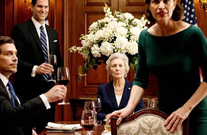 Tijdens het jubileumdiner van mijn ouders grijnsde mijn broer boven zijn whisky en zei, luid genoeg voor de hele privéruimte om te horen: “Probeer niet te veel te eten. Jij hebt hier niets voor betaald.” Toen glimlachte mijn tante en voegde eraan toe: “Laat de echte familie ervan genieten.” Ik pakte mijn jas en liep zonder een woord te zeggen weg. Geen van beiden wist dat de vijfduizend dollar kostende kamer, de catering en de rekening van de bar allemaal op mijn creditcard stonden. Spotlight8