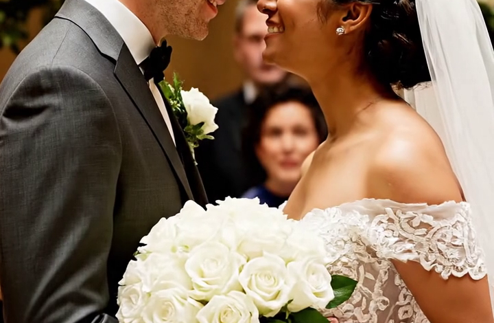 “Act Like You’re With Me” — Forced to the Back Row at Her Own Son’s Wedding After the Bride Whispered, “Your Poverty Will Embass Us,” a Grieving Mother Tried to Disappear Until a Silver-Haired Stranger Took Her Hand, Made the Entire Garden Go Quiet, and Turned the Seating Chart Meant to Humiliate Her Into the First Crack in a Secret Nobody at That Wedding Was Ready to Face