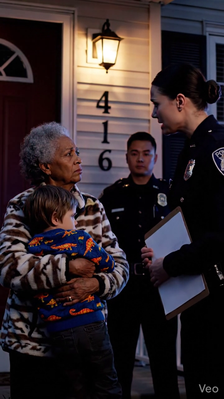The police suddenly showed up over my 2-year-old grandson and sternly declared, “There’s an arrest warrant for your son.” I froze in confusion and replied, “My grandson is only 2 years old.” The officer had no words.