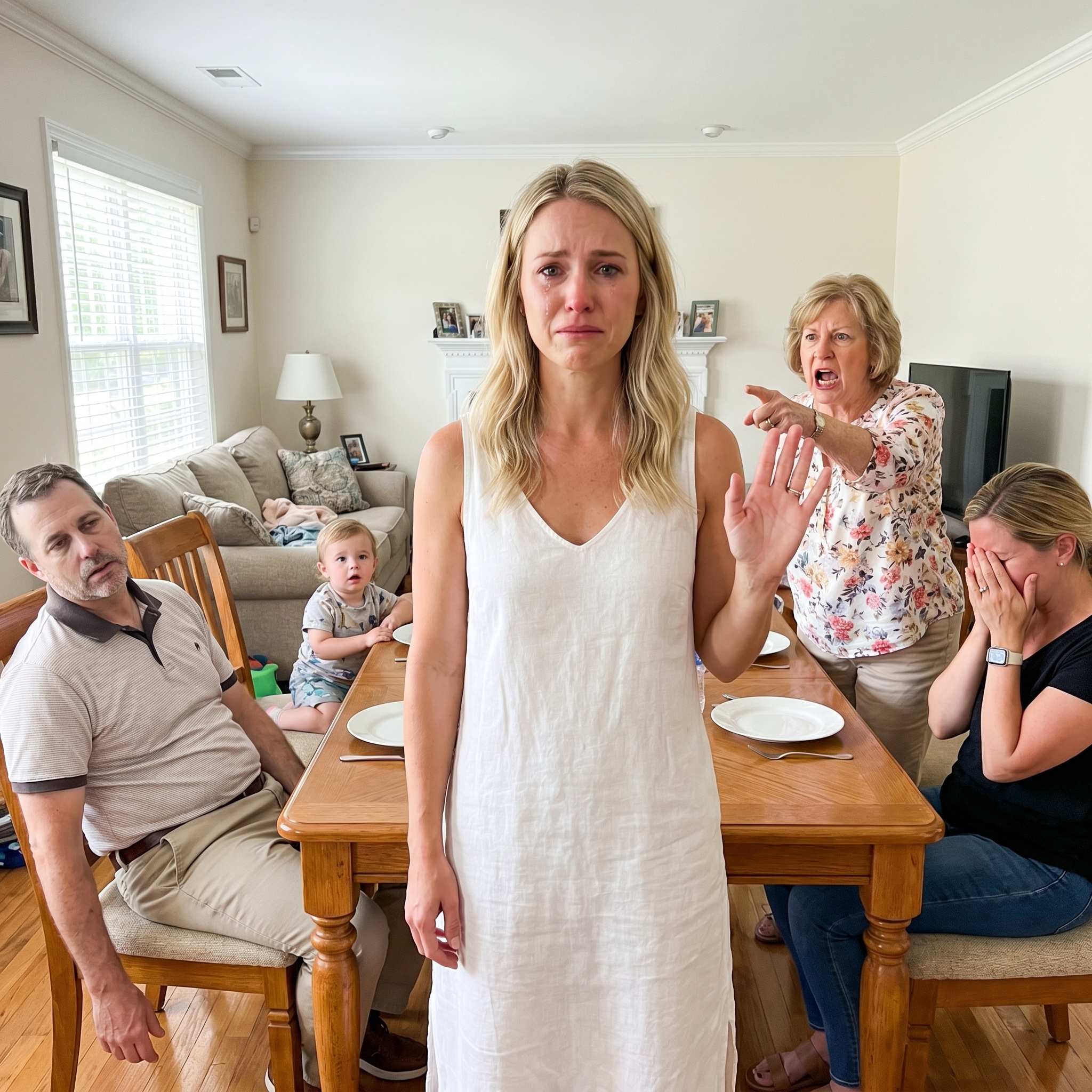 Mijn moeder lachte me recht in mijn gezicht uit en zei dat mijn kind de familie nooit trots zou maken. Ik bleef lang genoeg stil totdat ze klaar was. Toen vertelde ik ze de waarheid: mensen die mijn kind niet respecteren, krijgen geen cent meer van mij…