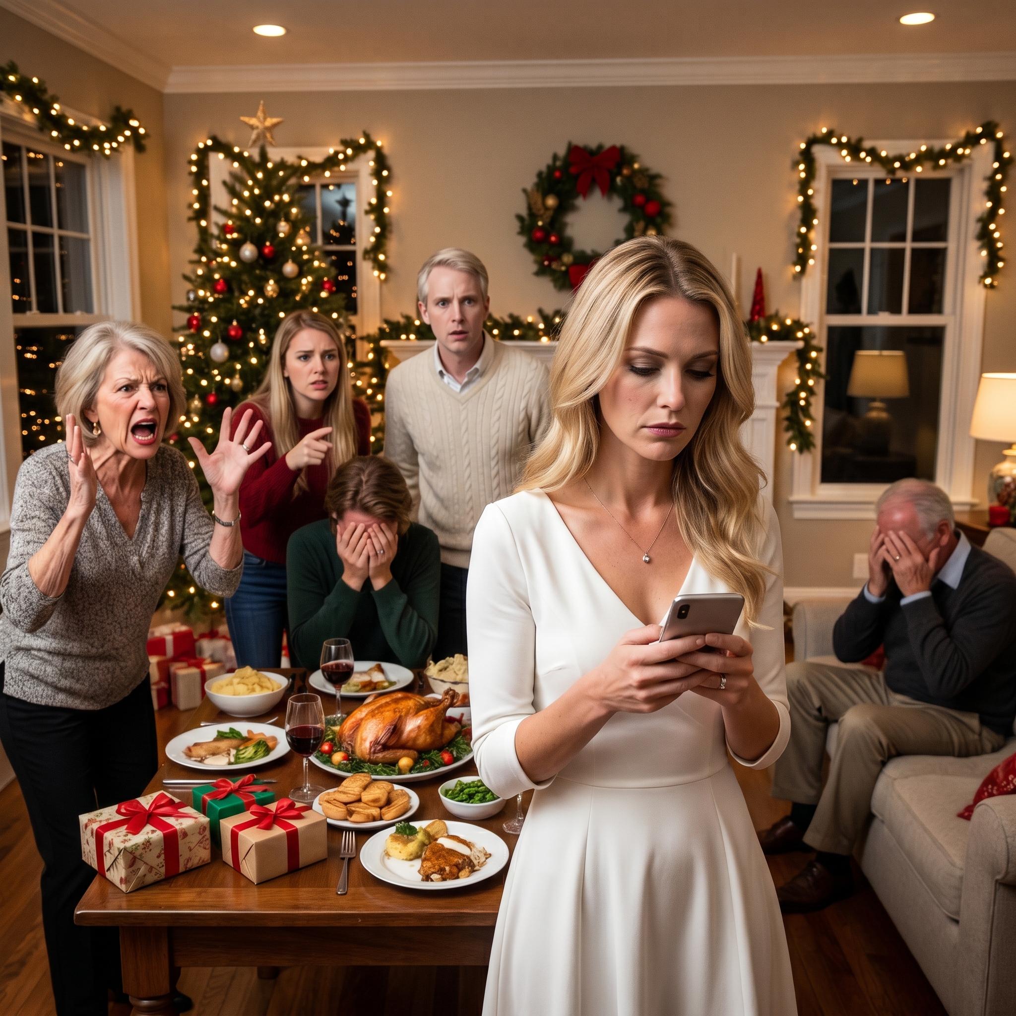 ‘Niemand heeft je nodig met kerst,’ zei ze koud en nonchalant. Ik bleef kalm, want ze had geen idee dat ik de reden was dat kerst überhaupt doorging…