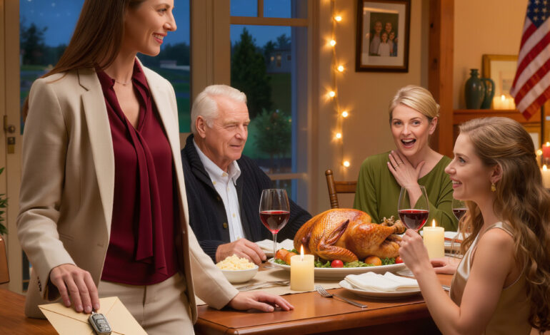 Tijdens het Thanksgiving-diner zeiden mijn ouders tegen me: “Jouw taak is om te werken, terwijl je zus van het leven geniet. Zo simpel is het. Als je een probleem hebt, kun je vertrekken.” Ik zei: “Prima. Dan ga ik weg, en dan kunnen jullie je eigen rekeningen gaan betalen.”