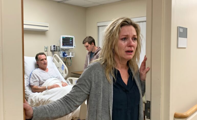 After his heart attack, I heard my husband speak. “I married her for money. When I recover, I’ll take everything and leave her.” I stood there… completely broken. But what I did next… destroyed him completely.