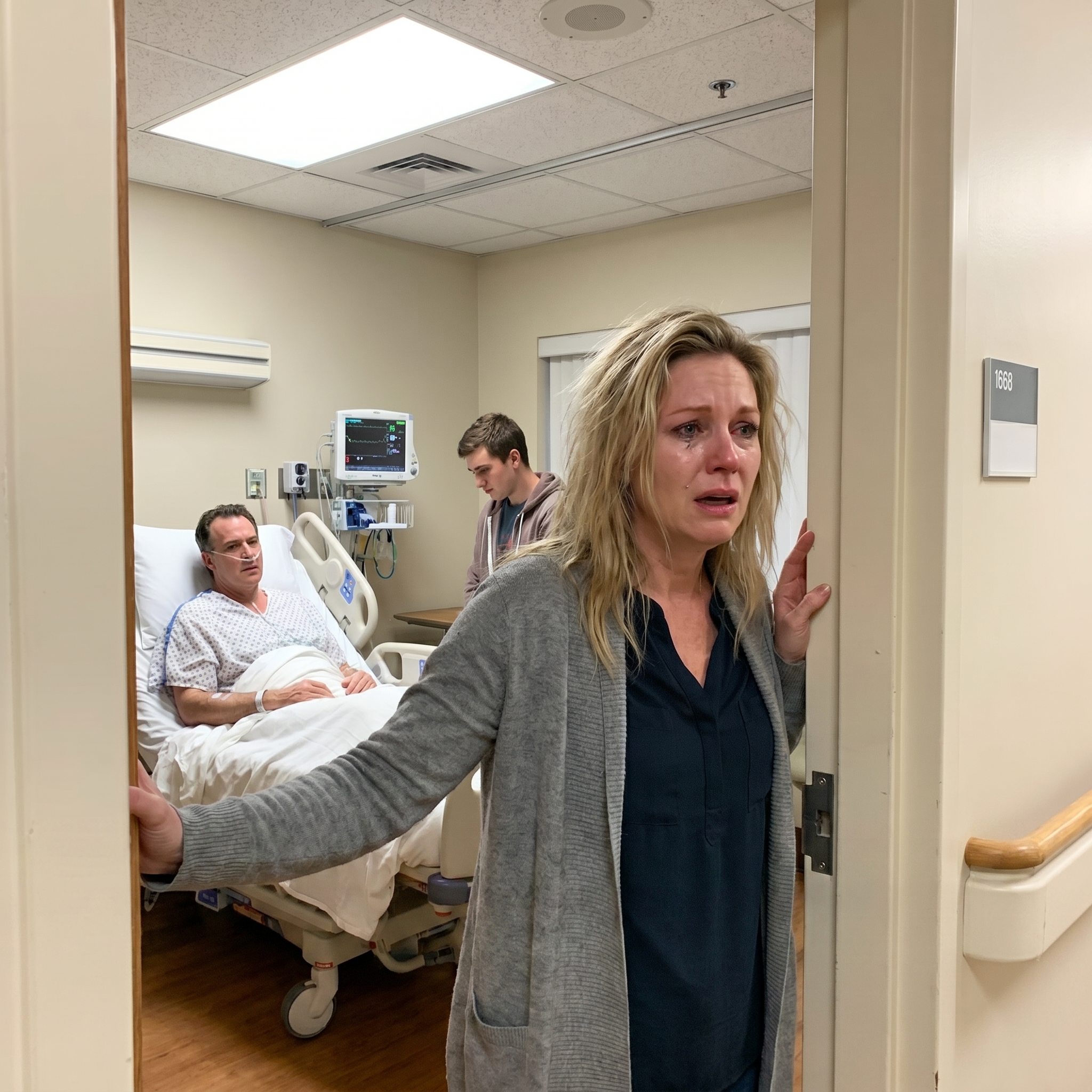After his heart attack, I heard my husband speak. “I married her for money. When I recover, I’ll take everything and leave her.” I stood there… completely broken. But what I did next… destroyed him completely.