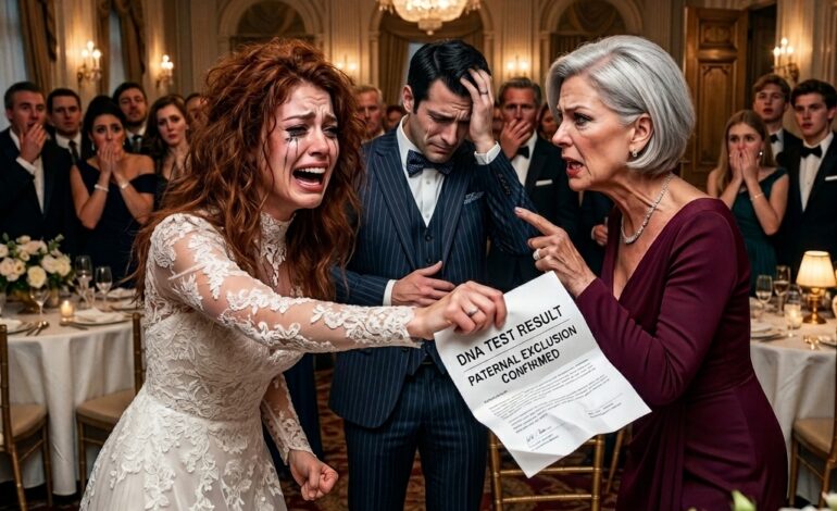At Our Anniversary Party, My Mother-in-Law Publicly Humiliated Me for Being “Infertile” and Tried to Remarry My Husband—But When I Handed Her the Paper, Her Face Went Pale. – Royals