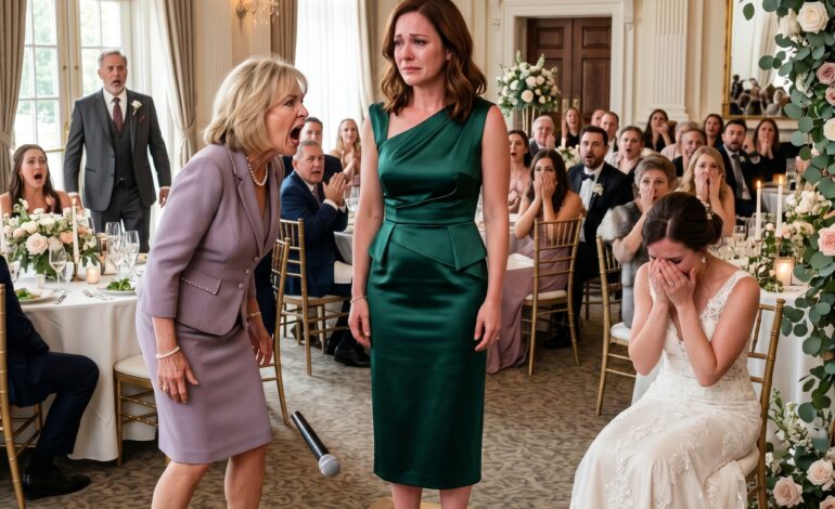 At my sister’s wedding, my mother mocked me before 200 guests, calling me 40 and unwanted. The room laughed, but I stayed calm, stood up, and said, “Mom, he’s already here.” Then the ballroom doors opened, and the man who walked in made her drop the mic. – Royals
