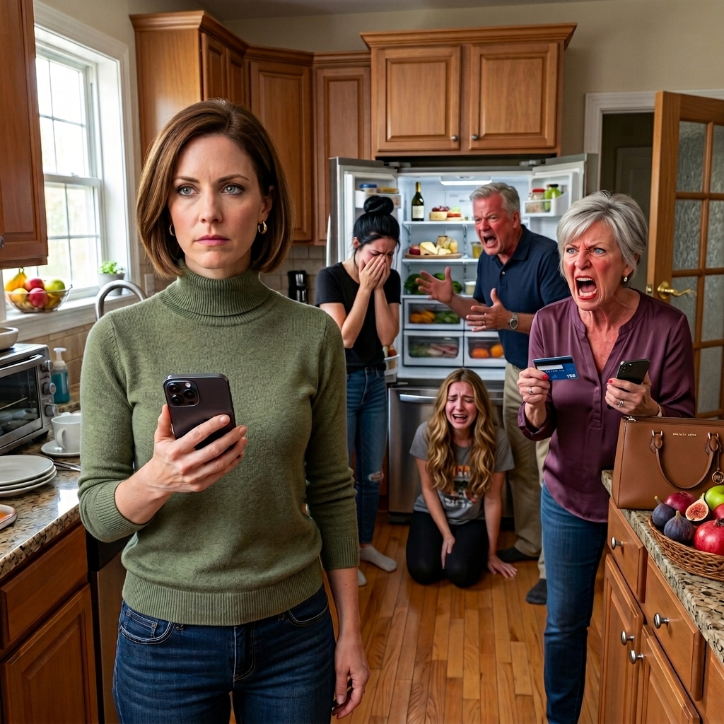 When my mother-in-law told me to leave my own home so her relatives could move in, I didn’t fight. I smiled, agreed, and went to my parents’ place. But the next morning, her desperate phone calls started: “Why isn’t the card working?” She still didn’t know the real surprise was coming. – Royals