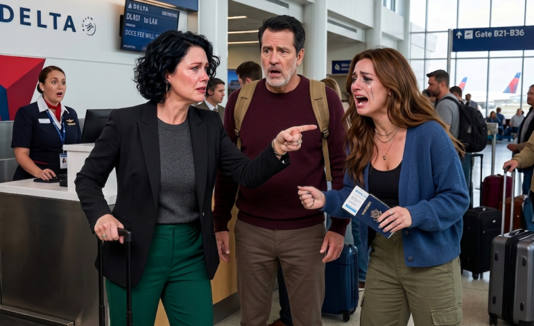 I was ready to board my flight to Hawaii when my husband’s daughter suddenly grabbed my passport and said I would be staying behind to watch her cats. I did not argue. I simply walked to the ticket counter, and by the time they checked in, everything had changed. – Royals