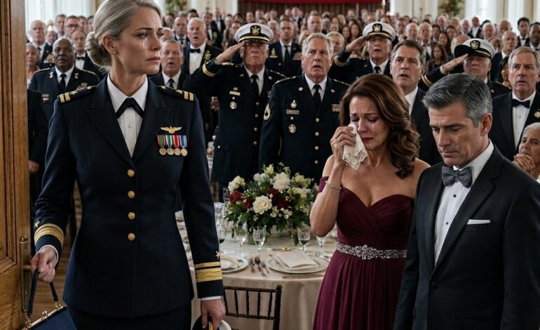 Mijn familie zei dat ik mijn uniform niet moest dragen naar de bruiloft van mijn zus — toen kwamen 23 veteranen in actie: “Uit…
