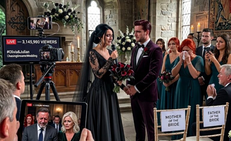 My family said, “You’ll understand one day — her wedding is just more important.” I smiled. Hours later, their jaws dropped — because my ceremony was in a castle, streamed live with 3M viewers…