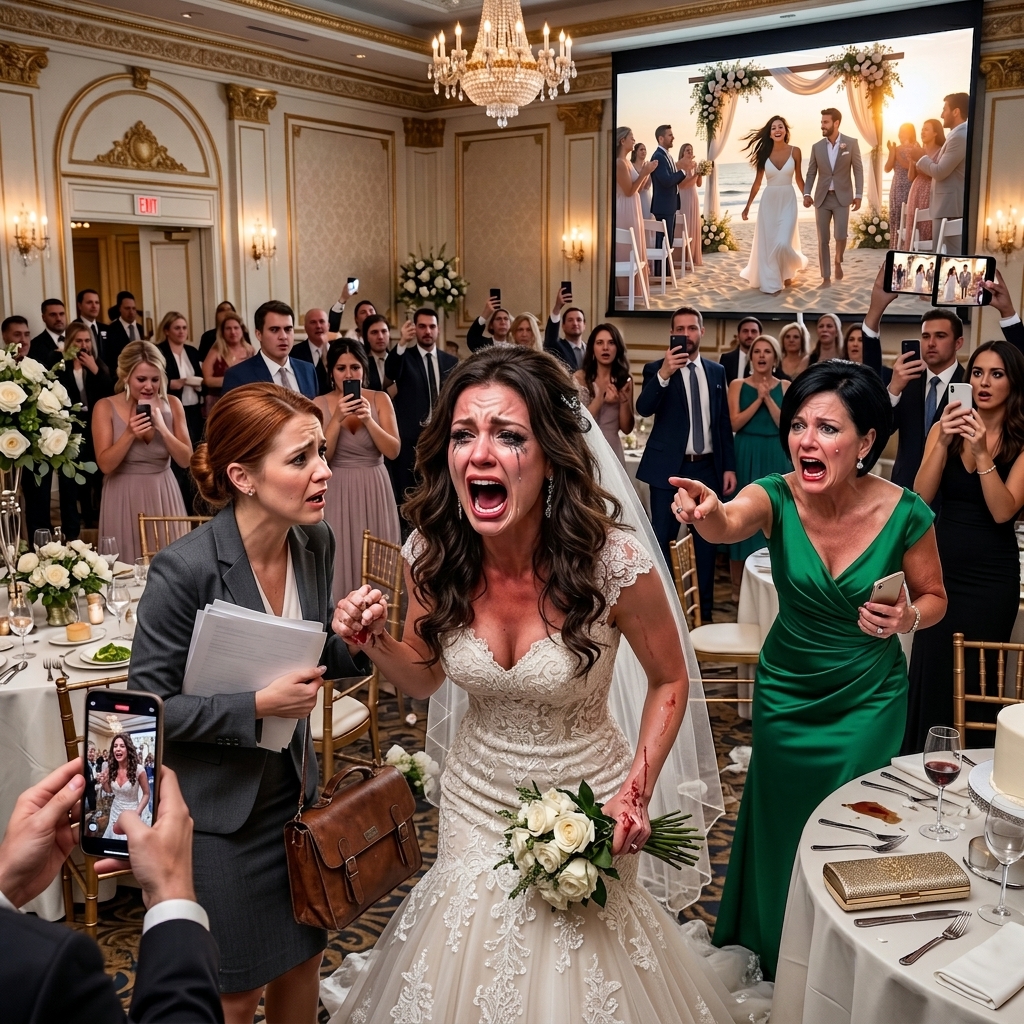My cousin stole my Saturday wedding by pretending to be me and changing my venue date. So I quietly planned a beach ceremony — and on her big day, every single vendor abandoned her.