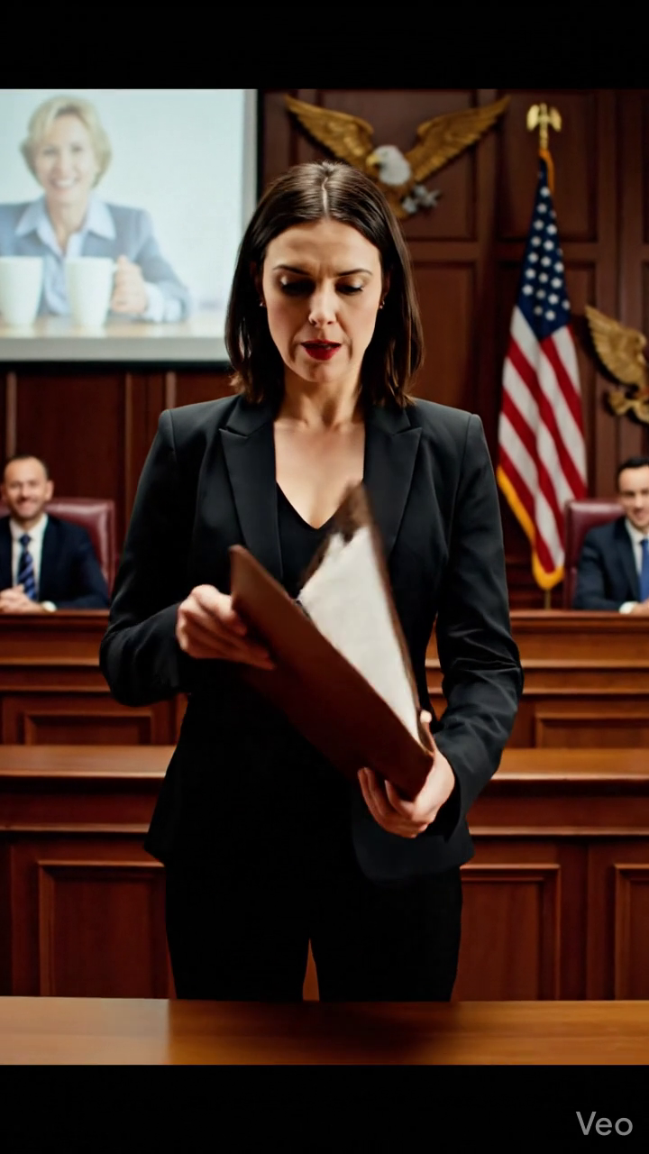 “‘Your Honor, she’s just a waitress,’ my parents said in probate court while a photo of me in a navy apron filled the screen beside the bench, and when the judge looked over his glasses, gave a thin little smile, and wondered out loud what a girl serving coffee would do with my grandfather’s $5.2 million estate, I picked up my folder and realized nobody in that room had the faintest idea who they had decided to laugh at.”