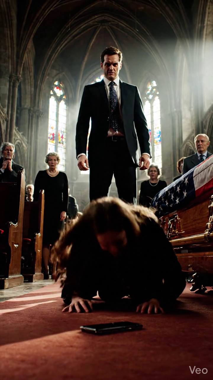 At my father’s funeral, I was still shaking beside his coffin when my mother gripped my arm, shoved papers into my hands, and smiled, “Sign everything now—you’re too young to own any of it.” When I said no, she slapped me in front of the mourners, and my stepfather tried to drag me anyway. They thought grief had made me weak. They had no idea I was recording every word… and what happened next destroyed them. – True Stories