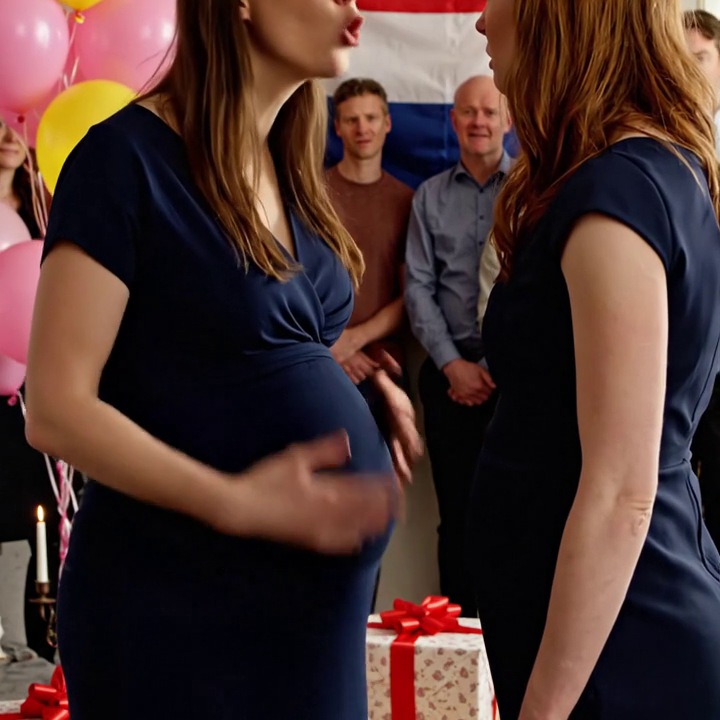 Op de verjaardag van mijn neefje beweerde mijn zus dat haar baby van mijn overleden echtgenoot was en eiste de helft van zijn erfenis op