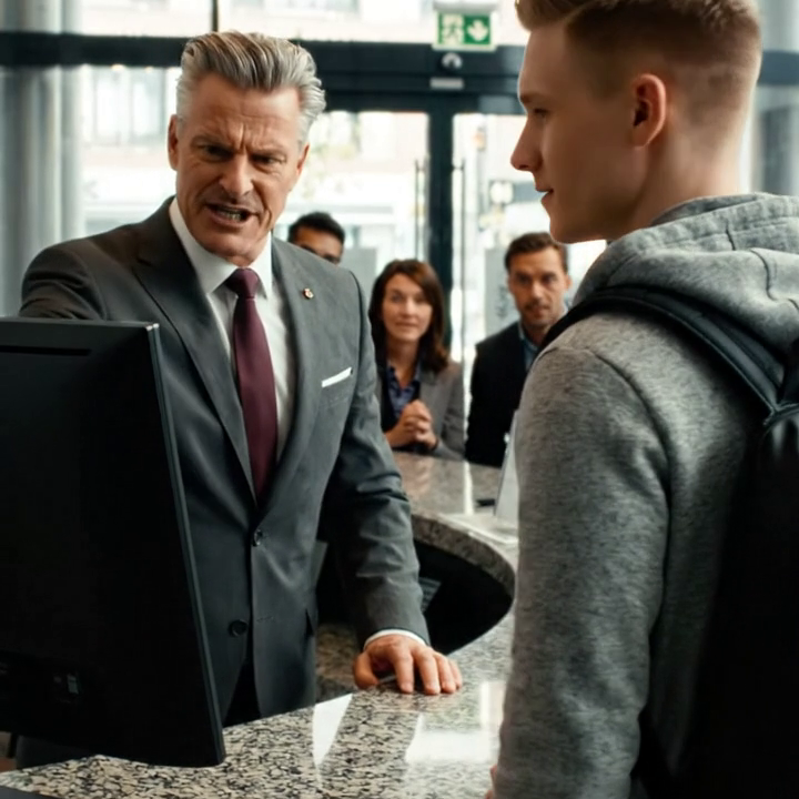 “Just cash out my account,” the Black kid said quietly. The manager smirked, loud enough for everyone to hear: “Son, you sure you even know what a balance is?” But when the screen loaded, his laughter died. “Wait… this can’t be real.” The room went silent, faces turned, and the boy only smiled. They judged him in seconds — but what they saw next would leave the entire bank in shock. – True Stories