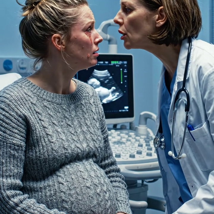 I went in for a routine ultrasound, expecting to hear my baby’s heartbeat. Instead, my doctor started shaking, pulled me aside, and whispered, ‘You need to leave now. Get a divorce.’ I stared at her and asked, ‘Why?’ She turned the screen toward me and said, ‘Because your husband has already been here… with another pregnant woman.’ What I saw next didn’t just break my heart—it changed everything. – True Stories