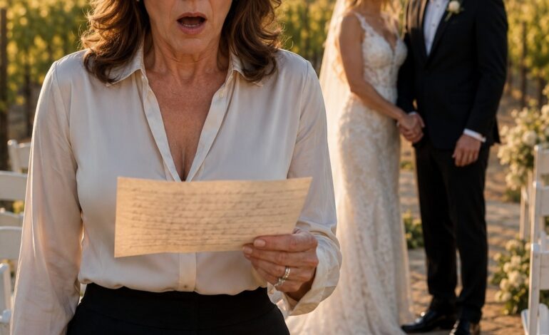 „Bei meiner Generalprobe für die Hochzeit kam meine Schwester in meinem Kleid herein, die Hand auf dem Arm meines Verlobten. ‚Überraschung, wir brennen heute Abend durch!‘, zwitscherte sie, während meine Mutter applaudierte und die Gäste mich anstarrten und darauf warteten, dass ich zusammenbrach. Sie dachten, ich hätte keine Ahnung von den geheimen E-Mails, der annullierten Lizenz, dem Vertrag auf meinen Namen. Ich legte meine Notizen beiseite und sagte: ‚Ich bin froh, dass ihr alle hier seid, denn…‘ – und dann zückte ich mein Handy.“