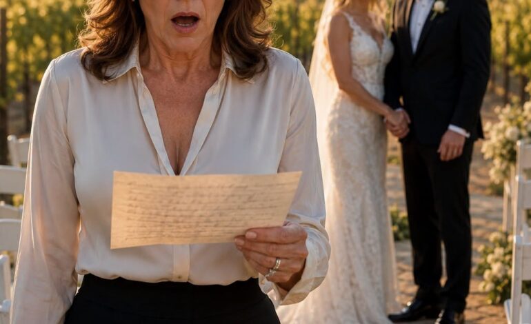 „Bei meiner Generalprobe für die Hochzeit kam meine Schwester in meinem Kleid herein, die Hand auf dem Arm meines Verlobten. ‚Überraschung, wir brennen heute Abend durch!‘, zwitscherte sie, während meine Mutter applaudierte und die Gäste mich anstarrten und darauf warteten, dass ich zusammenbrach. Sie dachten, ich hätte keine Ahnung von den geheimen E-Mails, der annullierten Lizenz, dem Vertrag auf meinen Namen. Ich legte meine Notizen beiseite und sagte: ‚Ich bin froh, dass ihr alle hier seid, denn…‘ – und dann zückte ich mein Handy.“
