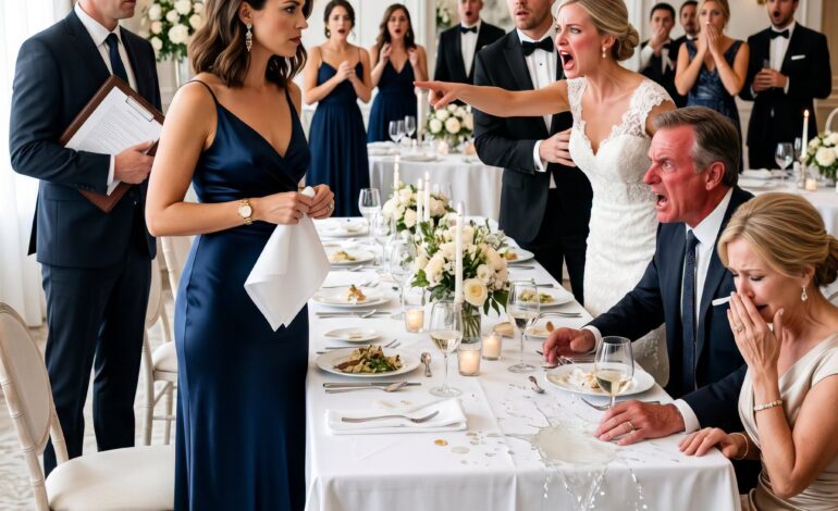 ‘Dit restaurant is veel te duur voor je,’ sneerde mijn zus tijdens haar huwelijksdiner. Mijn vader voegde eraan toe: ‘Houd het bij fastfood, schat.’ Ik glimlachte en at verder. De hotelmanager kwam aangesneld: ‘Mevrouw Williams, moet ik de terugbetaling voor hun evenement annuleren?’…