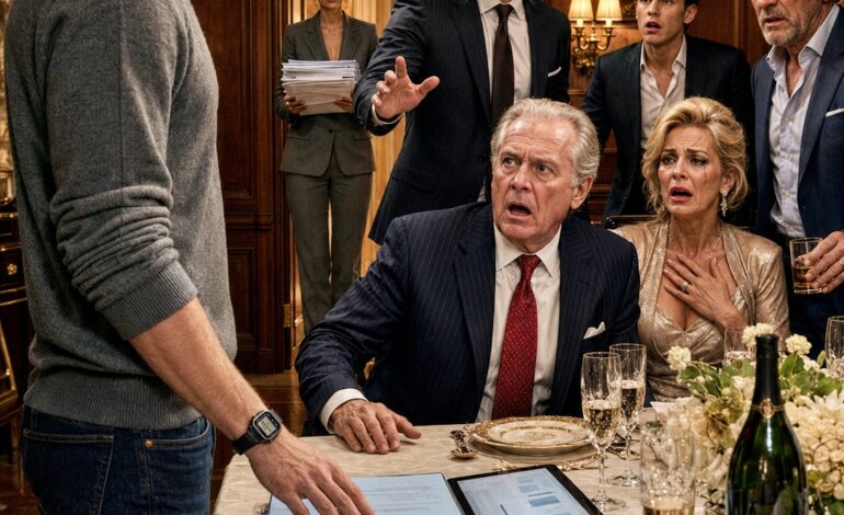 SIE HABEN MEINEN WICHTIGSTEN ABEND VERSCHOBEN – UND MICH DANN ZUM ABENDESSEN EINGELADEN, ALS FORBES MEIN VERMÖGEN AUF 92 MILLIONEN DOLLAR BESCHÄFTIGTE