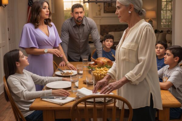 Beim Familienessen sagte mein Sohn zu mir, meine einzige Aufgabe sei es, seine Kinder großzuziehen, während er und seine Frau ihr Leben genössen. Daraufhin stand ich vor allen auf und sagte einen einzigen, leisen Satz, der ihn alles kostete, was er zu kontrollieren glaubte.