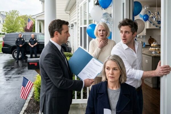 Oma werd de toegang tot het verjaardagsfeestje in het huis dat ze zelf had betaald ontzegd.