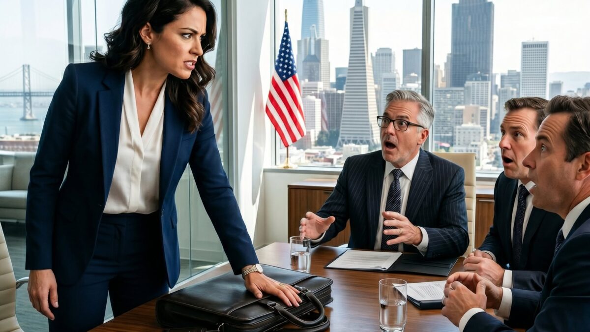Op mijn telefoonscherm verscheen de verwoestende waarheid: “Uw 83-jarige grootmoeder wacht nog steeds, er is niemand gekomen.” Een ijskoude woede borrelde in me op. Aan de overkant van de tafel keken Wall Street-managers vol ongeloof toe hoe ik mijn aktetas dichtsloeg. “Mevrouw Riley, u laat zomaar 26 miljoen dollar liggen?” Mijn stem trilde van nauwelijks bedwingbare woede: “Ze heeft negen uur gewacht. Helemaal alleen.” Hun verwaarlozing werd mijn missie.