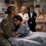 Meine Tochter rief mich aus einem Krankenhaus in Charlotte an und flüsterte: „Mama, hol mich ab.“ Ich war noch in Uniform, als ich direkt von Fort Liberty losfuhr, und als ich Emily zitternd unter einer dünnen Krankenhausdecke fand, versuchte die Familie ihres Mannes, die Situation mit einem Lächeln zu überspielen. Sie sagten mir, mein Dienstgrad beeindrucke sie nicht … und das war ihr erster Fehler.