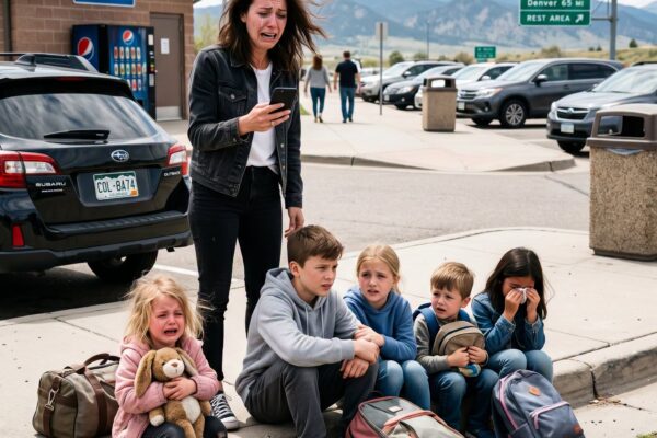 Ik kwam aan voor onze familievakantie en trof slechts 5 kinderen aan die stonden te wachten. Toen las ik de e-mail van mijn zus.