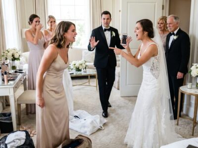 Sie hat mich per SMS von der Hochzeit rausgeschmissen und dachte, sie hätte gewonnen. Ich habe nur gelächelt, meine Tasche gepackt und bin gegangen. Sie hatte keine Ahnung, was sie damit angerichtet hatte.