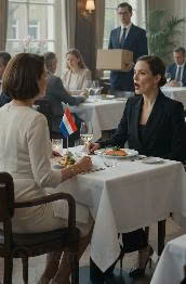 Meine Chefin lud mich zum Mittagessen ein, schob mir ein Abfindungspaket über den Tisch, sagte mir, der Sicherheitsdienst würde mir beim Ausräumen meines Büros nach zwanzig Jahren zusehen, und schaute überrascht, als ich lächelte, weil sie keine Ahnung hatte, dass drei wichtige Kunden auf meinen Anruf warteten.